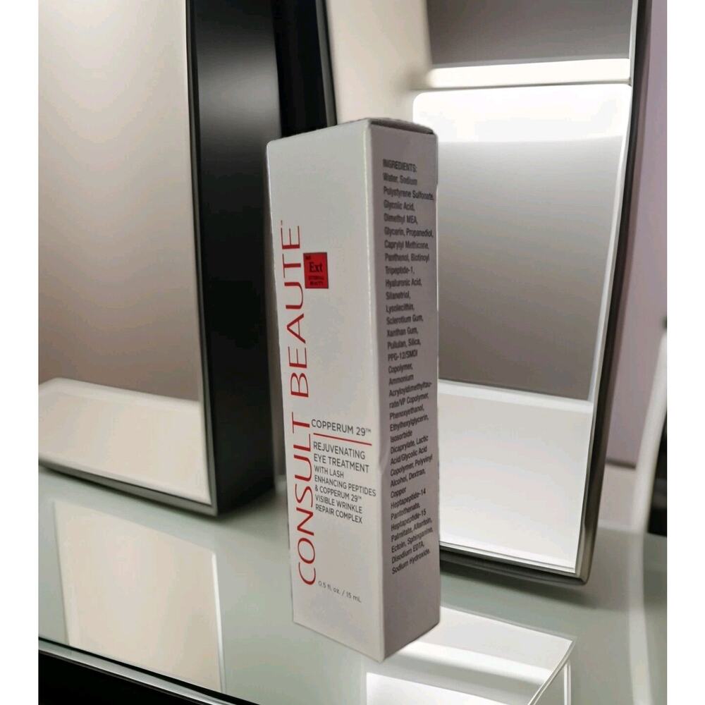 Consult Beaute Copperum 29 Rejuvenating Eye & Lash Repair Peptides 0.5 oz
